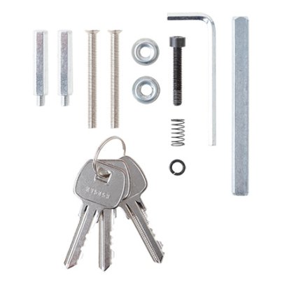 Ручка накладная с фиксацией Apecs HF-008-INOX/304