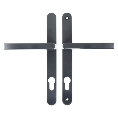 БУЛАТ РФ 85.25.02.7024 УРАЛ графит с пружин. м/о 85 "под пальчики" для узкопр. Комплект ручек