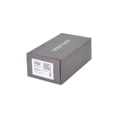 Дверная петля карточная с доводчиком DOORLOCK H60/HYD/AL Silver серебристая, без врезки, комплект из 2 шт., 2 скорости закрывания, ФОП фиксация в открытом положении.