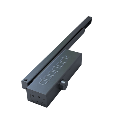 Дверной доводчик DOORLOCK DL345S/N EN 1-4 графит