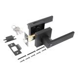 АЛЛЮР 8101 ET BL матовый черный кл/фикс Защёлка