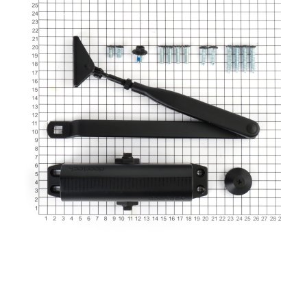 Доводчик DOORLOCK DL75 DA EN4/5 черный