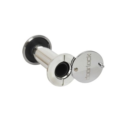 Глазок DOORLOCK V VAP16/50-90mm/160° серия Variant, CP (полированный хром), пластик, d=16мм.