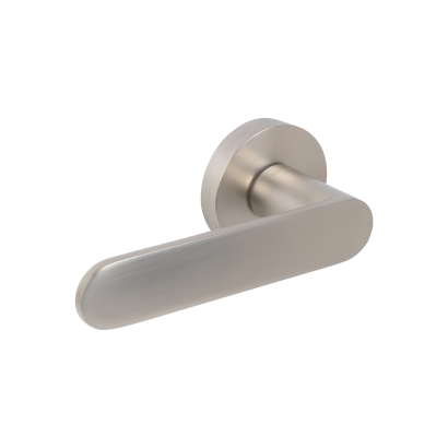 Ручка дверная DOORLOCK Libra A008RF MBSN, матовый никель