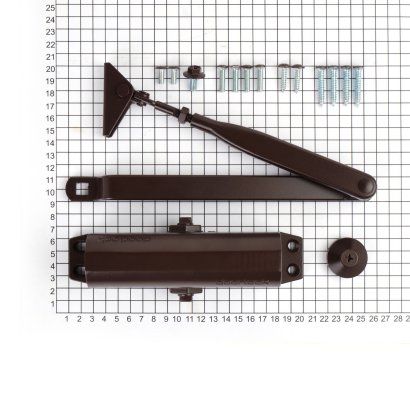 Доводчик DOORLOCK DL75 DA EN4/5 коричневый