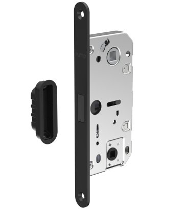 Защелка врезная магнитная ML96WC-35/IND BL черный