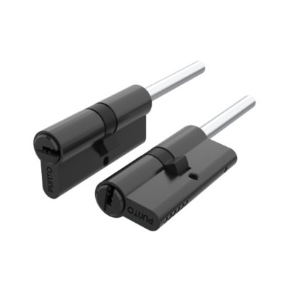 Цилиндровый механизм Z3007Tang80(45+10+25) со штоком BL черный