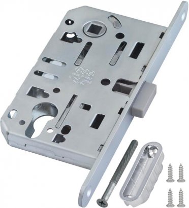 Корпус замка магнит. под цил. MEDIANA POLARIS B06103.50.06.567 с отв. планкой B02402.05 (ник)