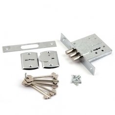 Замок врезной сувальдный Avers R12/S6-CR (5 keys, shank 50mm)