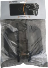 Ручка дверная FP.DH172.0433 NE (DH-0433 NE) (9x140) с пружиной BL-24 черный