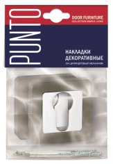 Накладка под цилиндр ET.K.QR52 (ET QR) SN/CP-3 матовый никель/хром