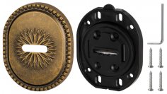 Накладка на сувальдный замок ESC.S-auto.CL/OV (PS-DEC CL / ATC Protector 1) OB-13 античная бронза