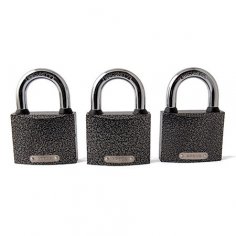 Замки навесные Apecs PD-01-63 (3Locks+5Keys)