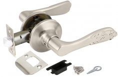 Ручка защелка DK633 SN-PS (6033 SN-P) (без фик.) мат. никель