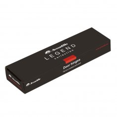 Петля универсальная IN4500UC-BL MWSC-33 102x76x3 INOX304 итальянский тисненый БЛИСТЕР