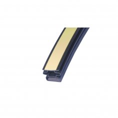 Уплотнитель ИЛЬПЕА-САР для дверей  магнитный (черный) 12.5x14.5 самоклеящийся