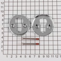 Ключевина DOORLOCK 016PZ FE/CR (хромированная)