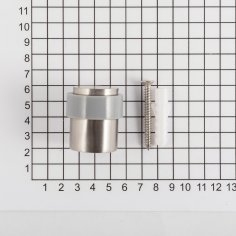 Дверной упор DOORLOCK DS004 SS, нержавеющая сталь, ø30/ø35мм