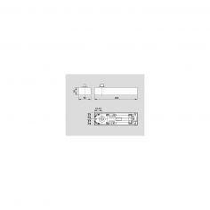 Дверной доводчик dormakaba BTS75 V (617) EN 1-4, без фиксации, без шпинделя, серебристый