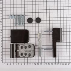 Дверная петля SIMONSWERK SIKU 3D Serie K 4045 H9 накладная, коричневая