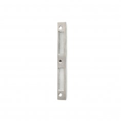 Запорная планка DOORLOCK SBK MCR, симметричная, для дверей с фальцем, для замков DIN стандарта, пластиковый карман, матовый хром