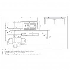 Привод GEZE EMD Invers  EV1 (для двухстворчатой двери)