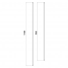 Комплект соединительных штанг DOORLOCK PD700RP/R3, черный.