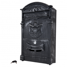 Ящик почтовый АЛЛЮР №4010В старое серебро