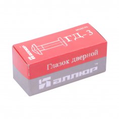 АЛЛЮР ГД-3 БШт 50-75мм d=14мм золото Глазок дверной