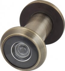 Глазок дверной противопожарный, оптика стекло DV-PRO 1/60-35/BR/HD (DVG1/HD) AB бронза