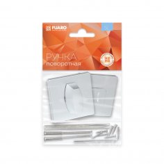 Ручка поворотная BK6.K.SL52 (BK6 SL) CP-8 хром