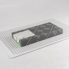 Замок дверной огнестойкий ECO SCHULTE GBS 90F, антипаник,  нержавеющая сталь