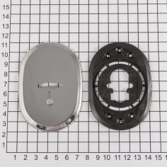 Ключевина для сувальдного ключа DOORLOCK S01/LC PSS (полированная нерж. сталь)