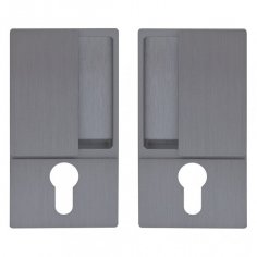 B30003.00.32 Ручка WAVE под цилиндр (мат хром), для распашных дверей