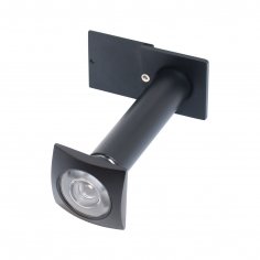 БУЛАТ ГД 02.16.02 (70/130 мм) матовый черный Глазок дверной