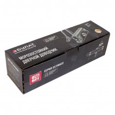 БУЛАТ Доводчик дверной ULTIMATE ДД-180 A-C (110-180 кг) коричневый, морозостойкий