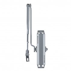 БУЛАТ Доводчик дверной ARCTIC ДД 502/4 A-S (60-120 кг) серебро, морозостойкий