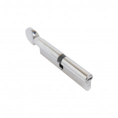 АЛЛЮР HD FG 120-5К CP[55Gх10х55](60x60G) хром перф.кл БЛИСТЕР Цилиндровый механизм