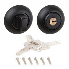 Фиксатор с замком Apecs Megapolis WC-K-0803-BLM