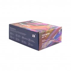 АЛЛЮР АРТ "ВЕНСАН" BL / BL (26150) матовый черный Комплект ручек