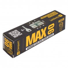 Стандарт MAX 90 (35х55) SN 5кл мат.никель перф.ключ/ключ Цилиндровый механизм