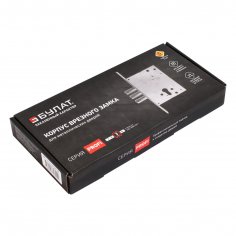 БУЛАТ ЗВ1-3(16).60.00.08  хром, без ц/механизма, б/о. Корпус замка для металлических дверей