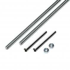 Тяг комплект DOORLOCK DL 1932, для замка DL 1902/21/65mm и устройства DL 1902/35