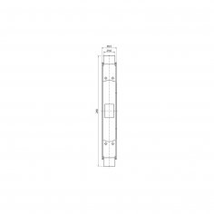Петлевой базирующий элемент SIMONSWERK Tectus TE 540 3D SZ, оцинкованный