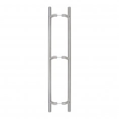 Ручка-скоба DOORLOCK PHS09/32/3ст/1400 мм/1600  мм, SSS матовая нержавеющая сталь