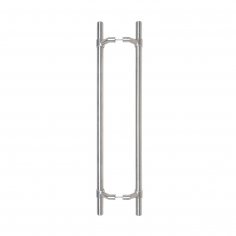 Ручка-скоба DOORLOCK PHS10/32/2кр, 1500 мм,  мм, SSS матовая нержавеющая сталь