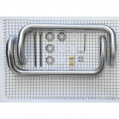 Ручка-скоба DOORLOCK PHS03/25/300  мм, SSS матовая нержавеющая сталь