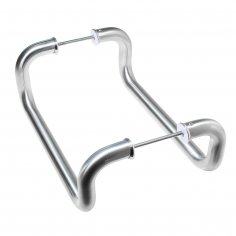 Ручка-скоба DOORLOCK PHS03/25/300  мм, SSS матовая нержавеющая сталь