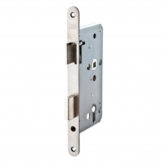 Замок дверной DOORLOCK 401, цилиндровый, нержавеющая сталь