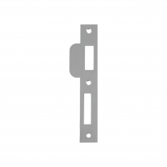 Запорная планка DOORLOCK  NF.P1769.ZN, симметричная для замков NEMEF 1769, оцинкованная